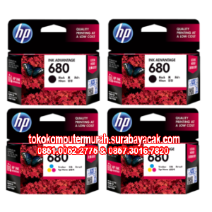 Jual Cartridge Printer HP2135 seri 680 black dan color Harga Murah Surabaya Sidoarjo